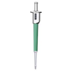 1136VistaLab MLA Digital Air Displacement ,Single Channel 10 - 50  µL Manual Adjustable Volume  Set of 1 Green