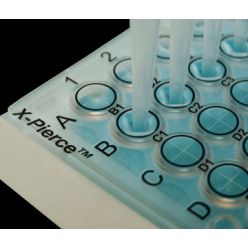 Excel Scientific X-Pierce™ Microplate Sealing Films for Automation Sealing Film, Vinyl, Clear, 89 µm Thick, Sterile  (Pack of 50)