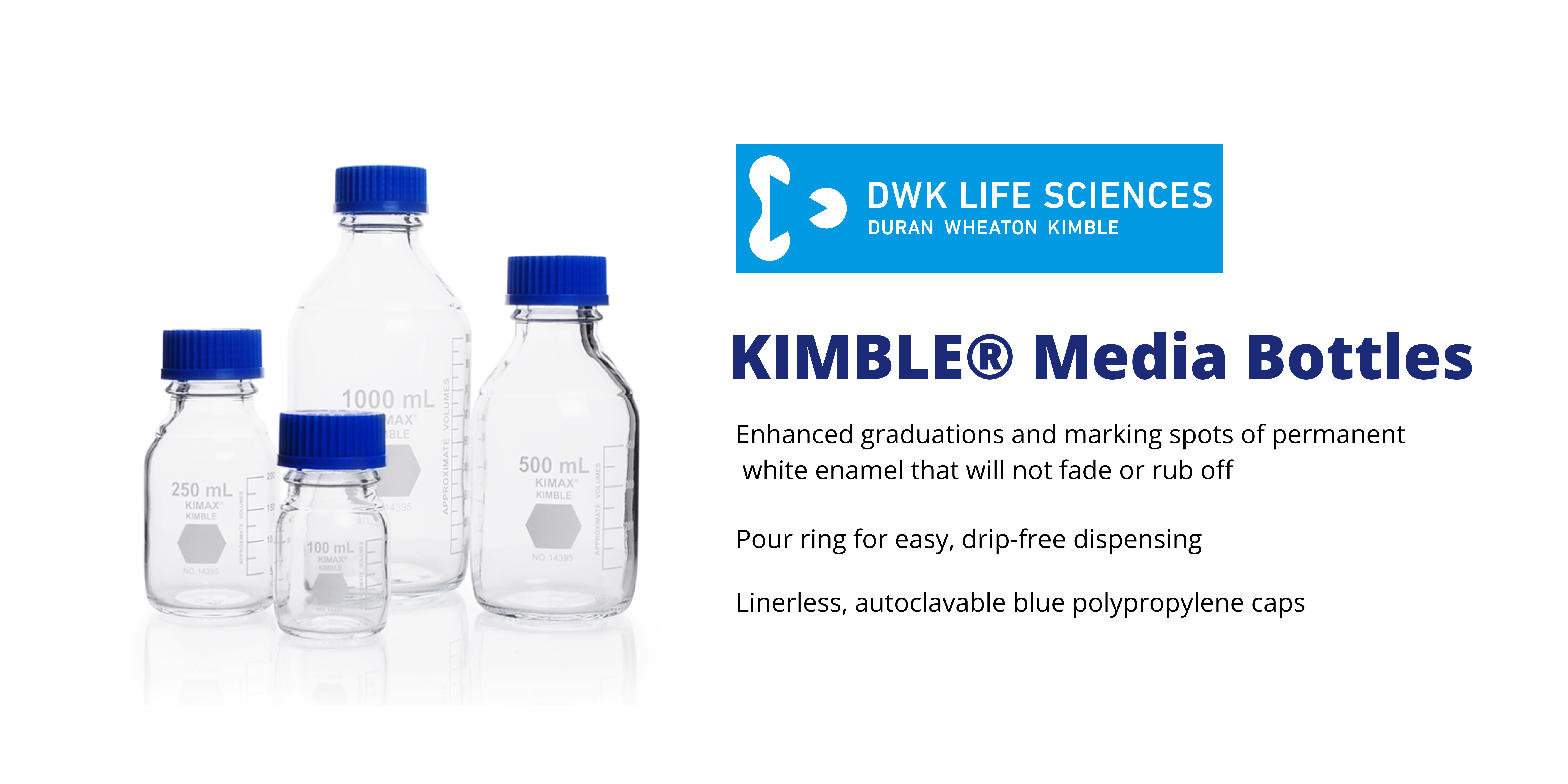 DWK Kimble bottles